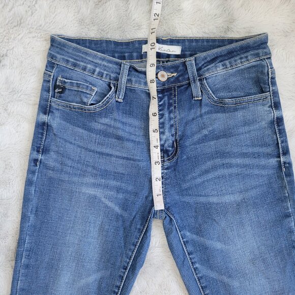EUC KanCan Estilo Mid-Rise Stretch Skinny Denim Jeans Women's 26 - Picture 4 of 7